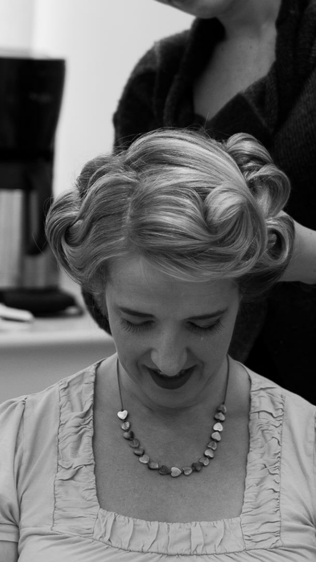 Hair styling by B Hair Studio