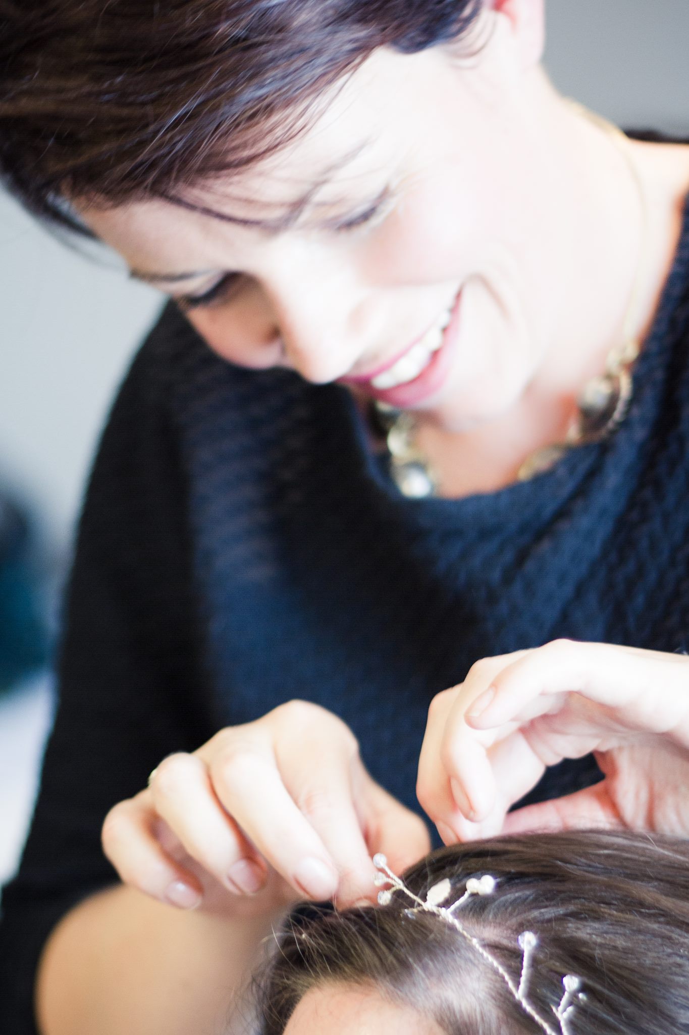 Hair styling by B Hair Studio